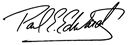 Paul Edwards signature