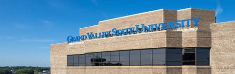Grand Valley State University academic building.
