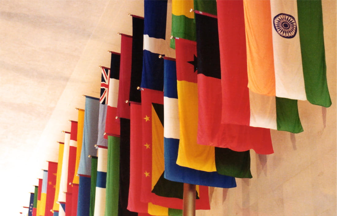 Image of flags