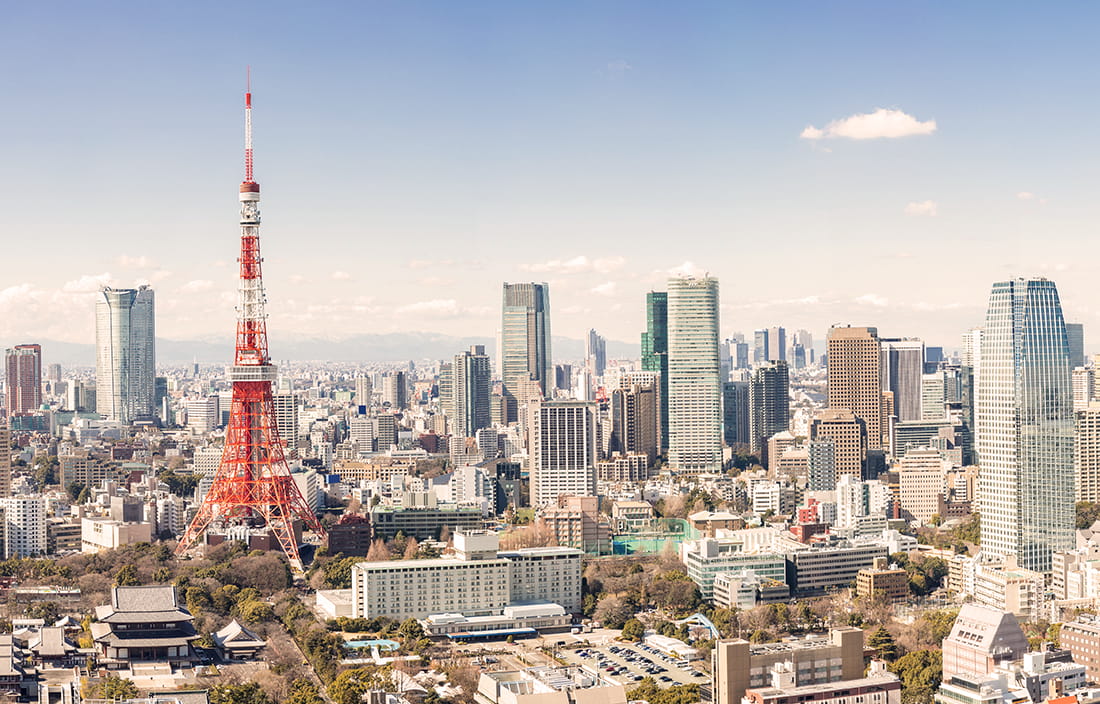 Image of the Tokyo Skyline