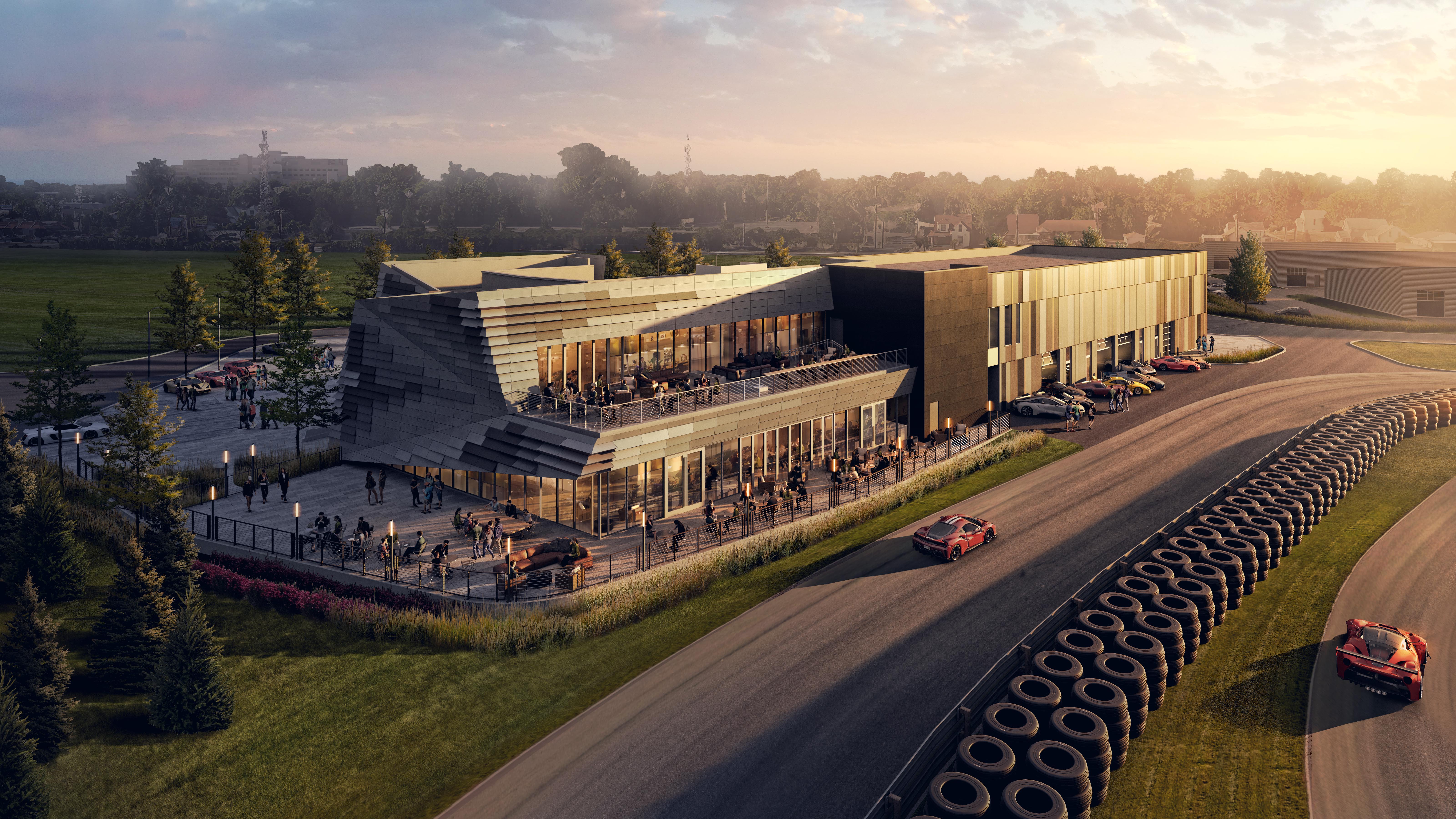 Exterior image of the M1 Concourse