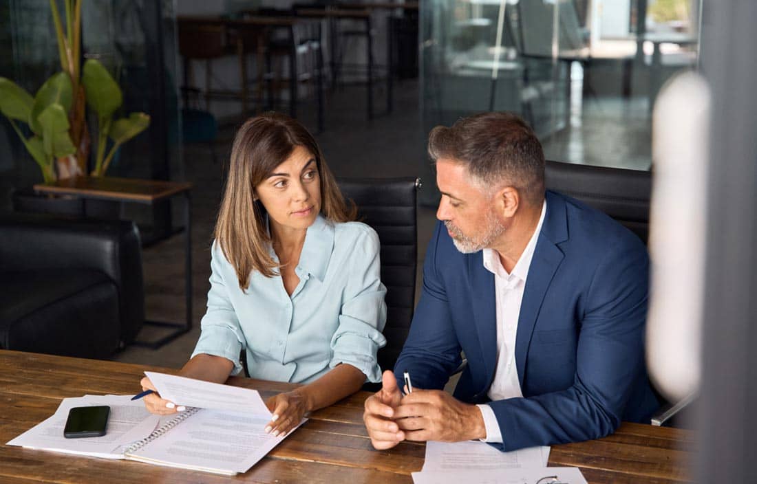 Business tax professionals discussing the OBBB.