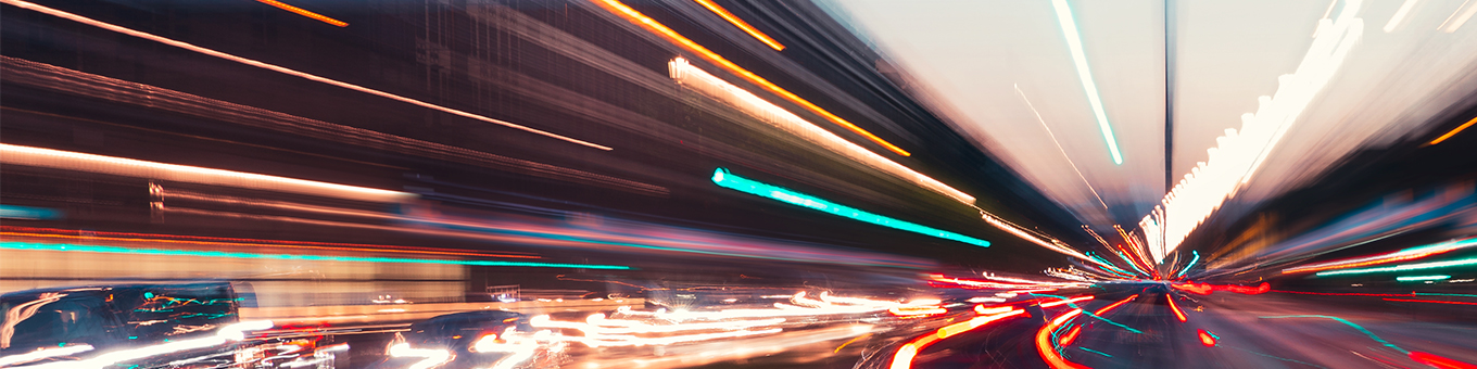 Light movement on road