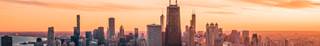Chicago skyline.