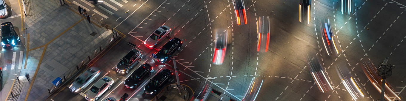 cars on street
