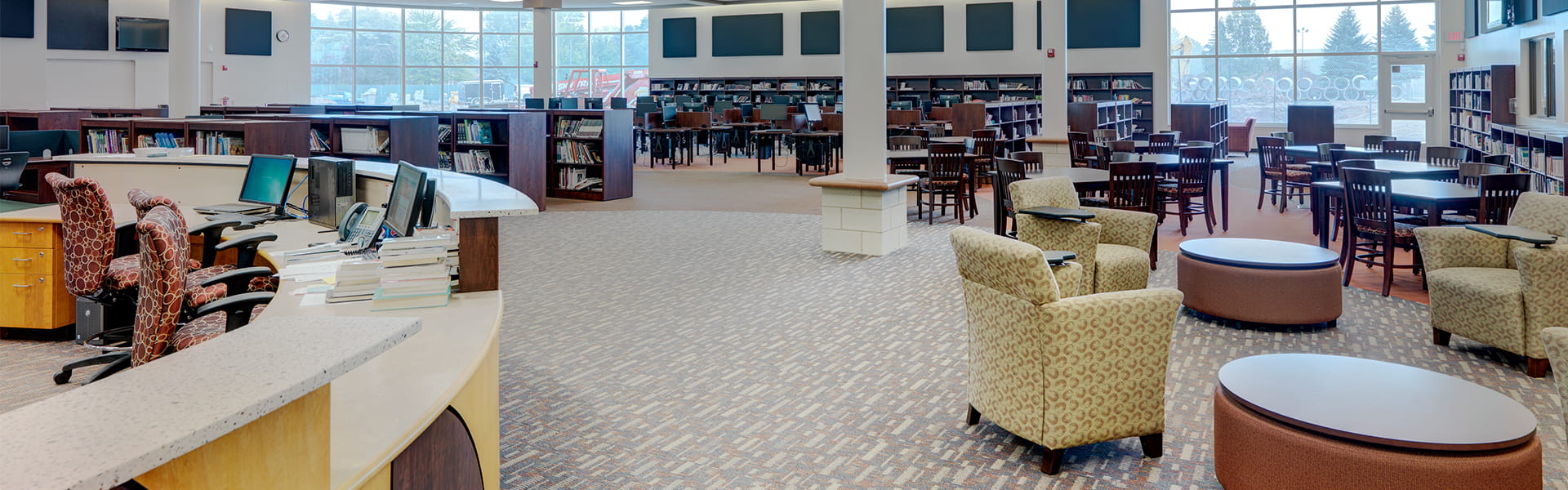 Van Buren Public Schools library.