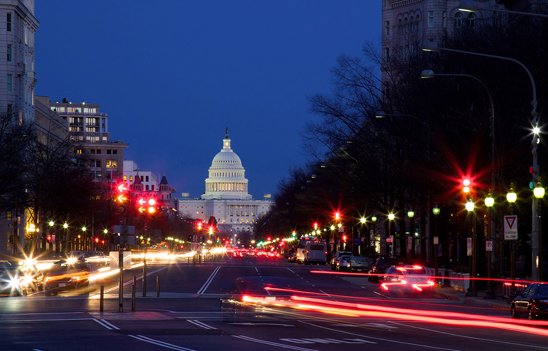 Image of Capitol from road.