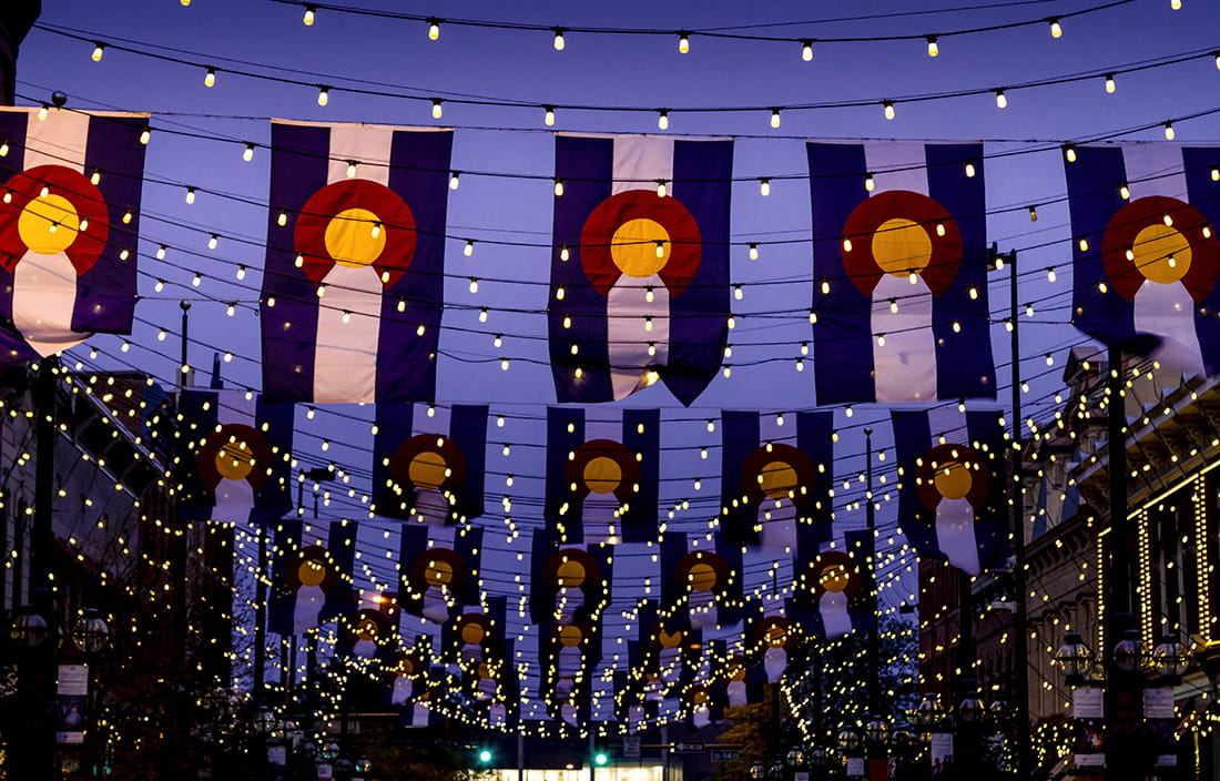 Colorado flags