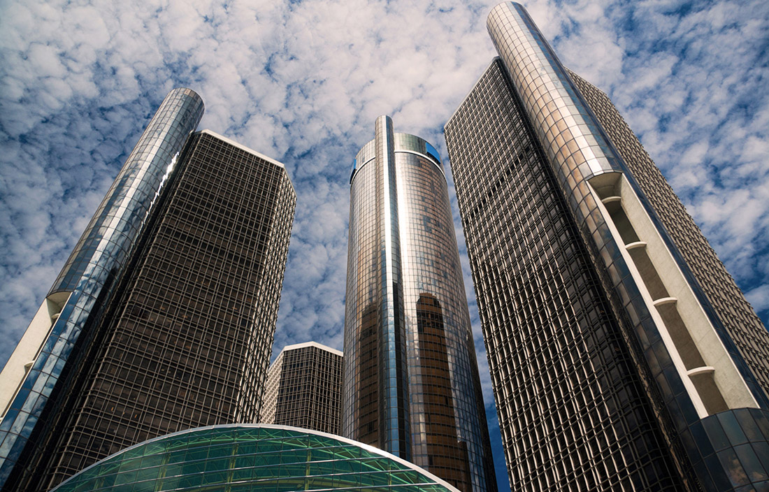 GM building in Detroit
