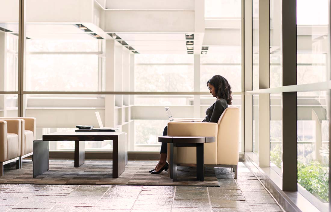 Women sitting in chair