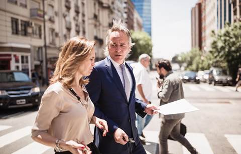 State and local tax professionals crossing the street.