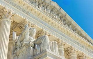 Government building facade.