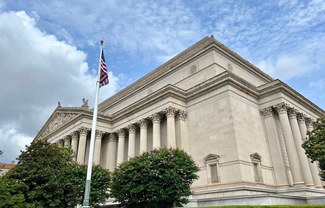 U.S. government building during the day.