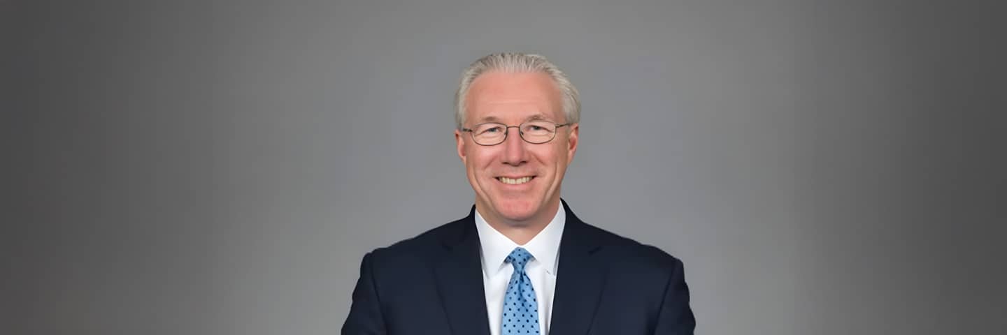 Professional photo of Rod Wood, president of the Detroit Lions.
