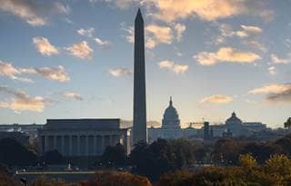 Washington D.C. skyline during the day.
