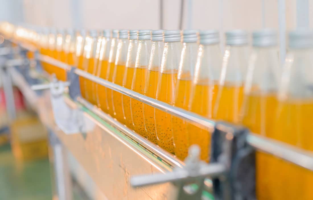 Food and beverage assembly line.