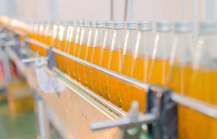 Food and beverage assembly line.