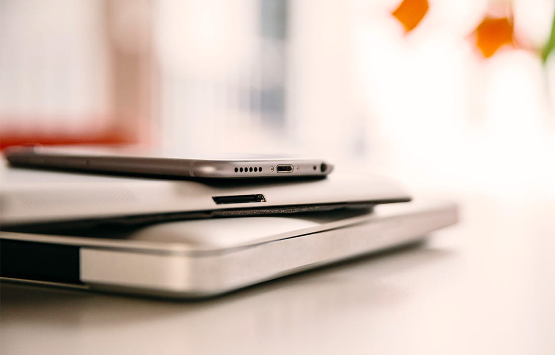 Image of mobile devices for the K12 Classroom Device Strategy Whitepaper