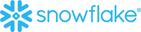Logo for Snowflake.