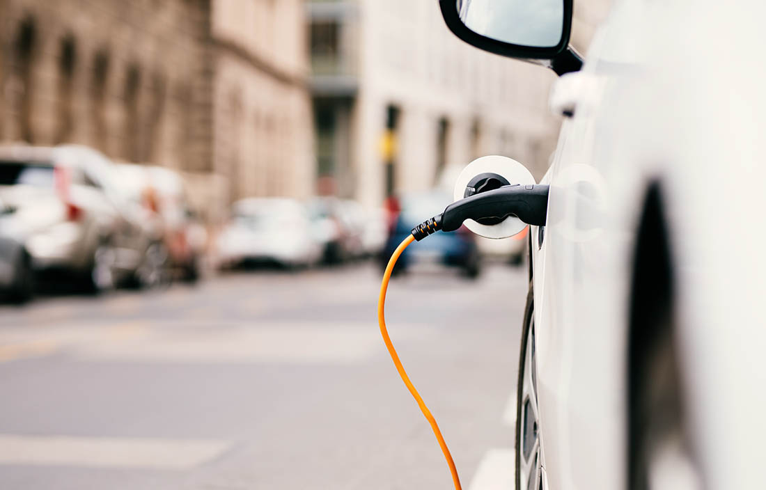 Car with gas pump