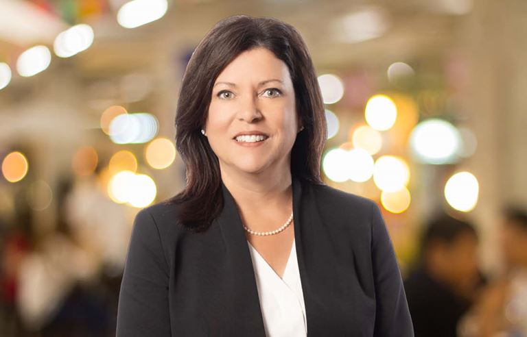 Professional photo of Kate Barnes.