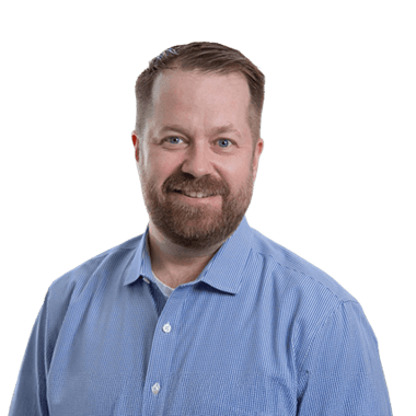 Professional photo of Kevin Barthel.