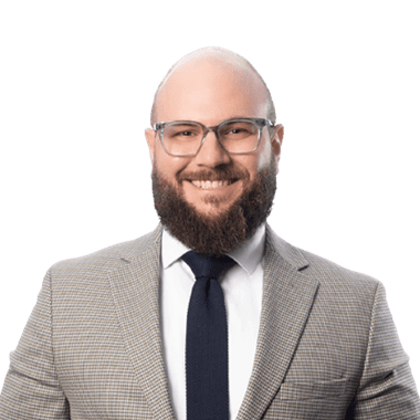 Professional photo of Alex Nekritz.