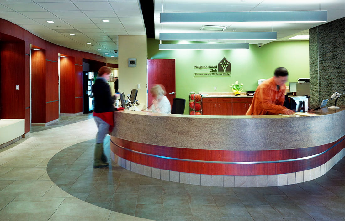 Grosse Pointe Neighborhood Club Lobby