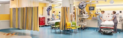DMC Children's Hospital of Michigan emergency room.