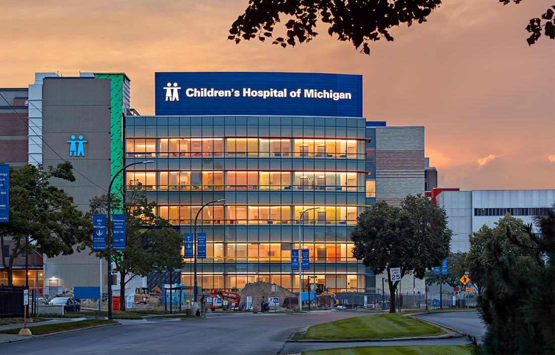 DMC Childrens Hospital of Michigan Exterior