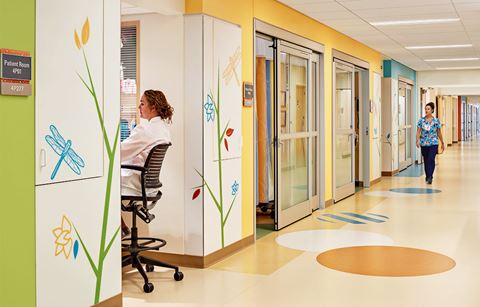 DMC Childrens Hospital of Michigan Patient Area