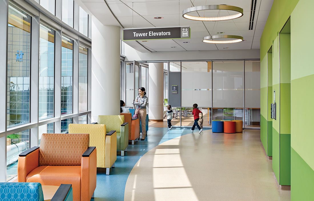 DMC Childrens Hospital of Michigan Waiting Area