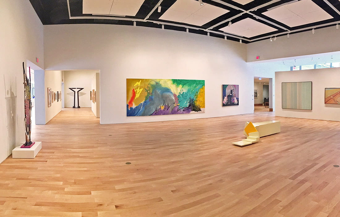 Finished construction and installation of art gallery space in Northwestern Michigan College's Dennos Museum Center in Traverse City, Michigan.