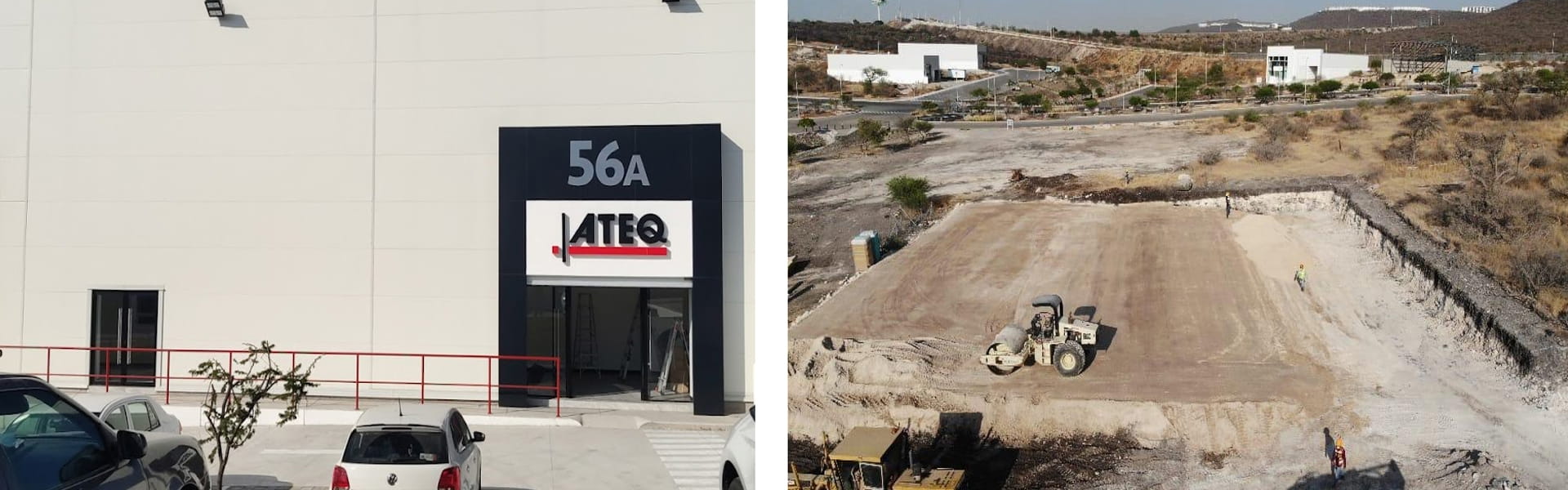 View of an ATEQ industrial building.