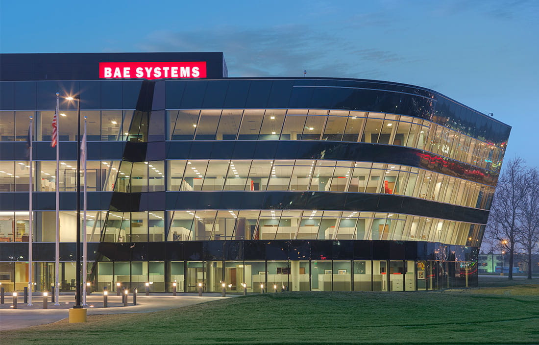 BAE Systems builds LEED-certified Gold research and development