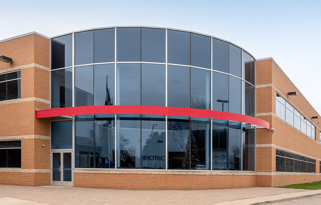 Hirotec America exterior building facade