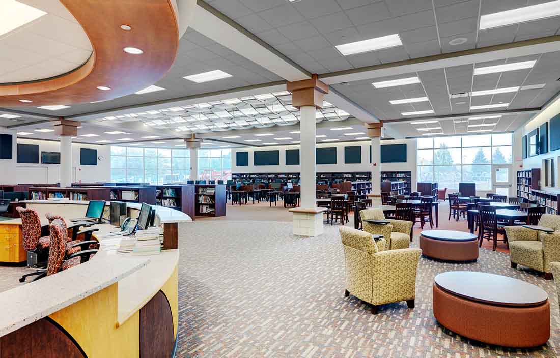 Van Buren Belleville High School Library