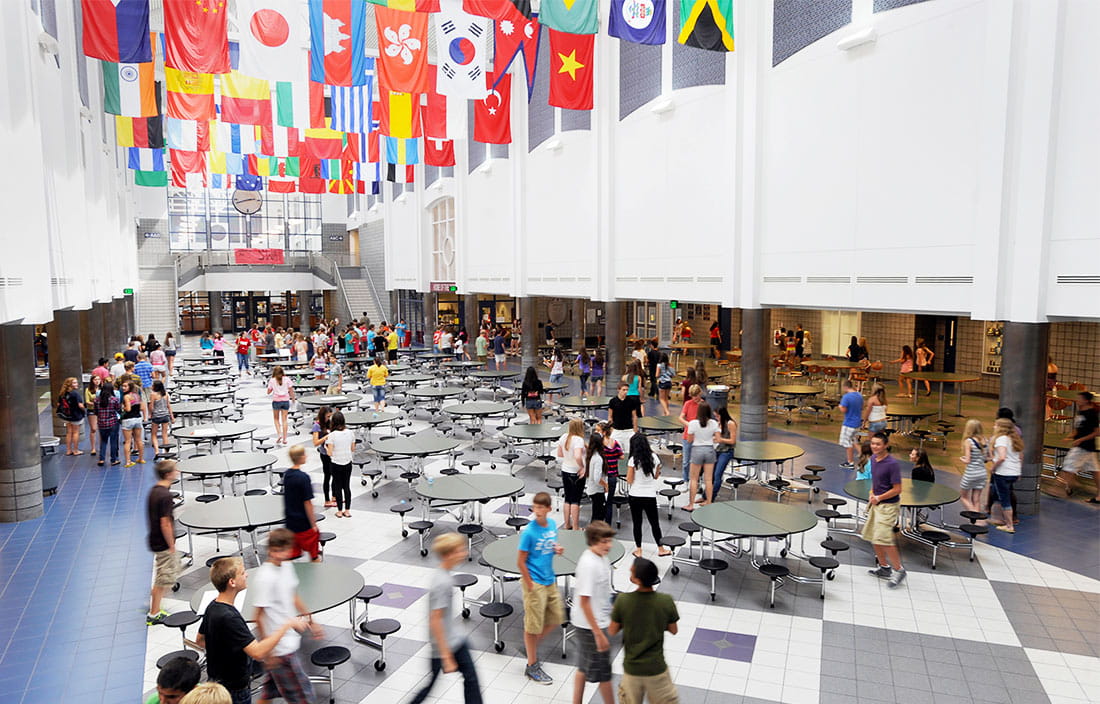 Walled Lake Northern High School Cafeteria
