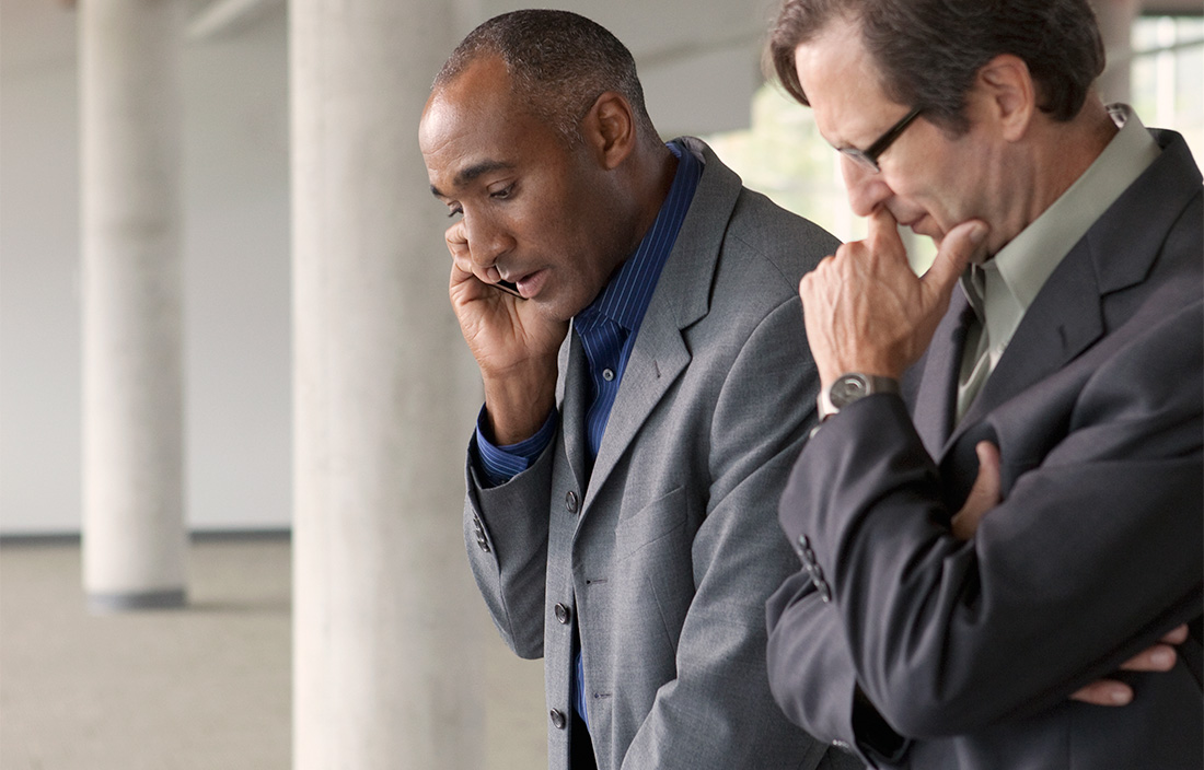 image of two executives