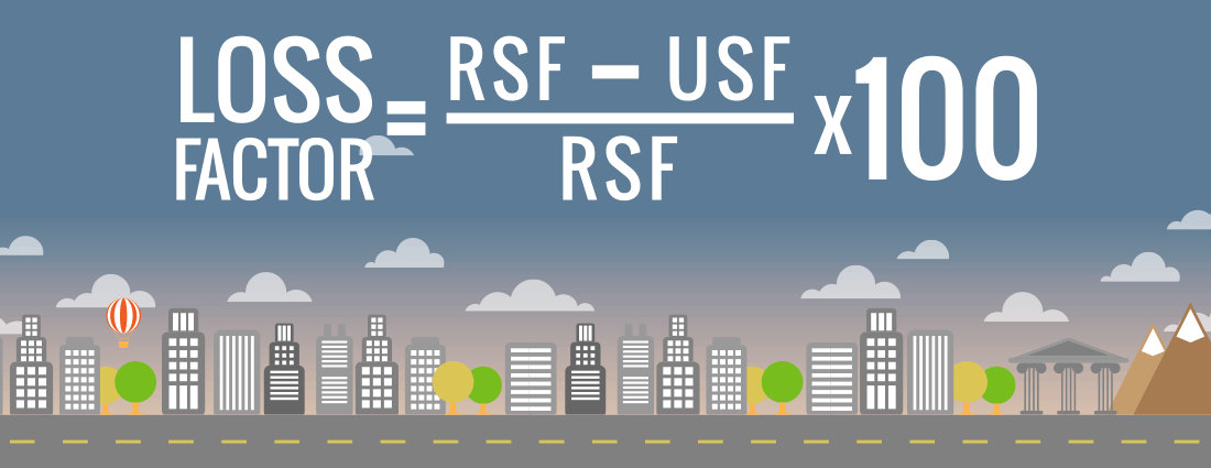 Office Real Estate Lease Loss Factor Equation