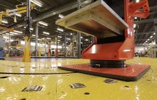 Interior of Automation Solutions of America after site selection of new Troy location