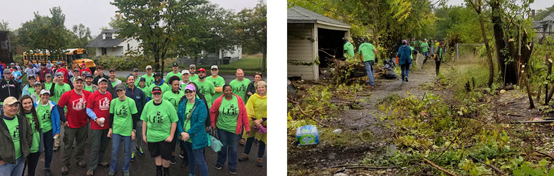 Plante Moran at 2018 Life Remodeled charity in Detroit