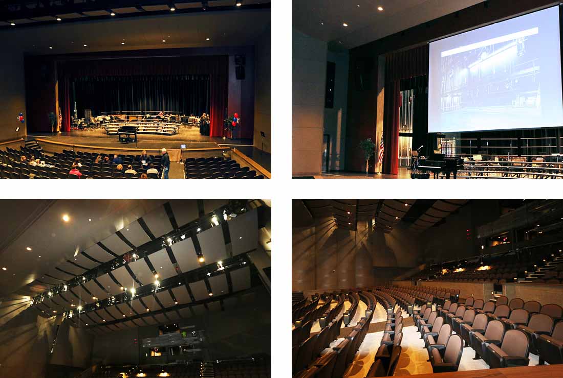 Livonia Franklin High School Inside the Performing Arts Center