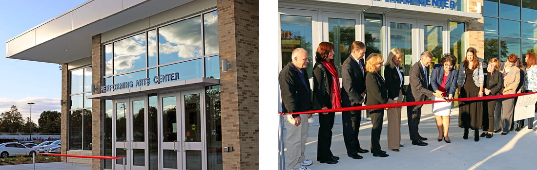 Livonia Franklin High School Performing Arts Center Ribboncutting