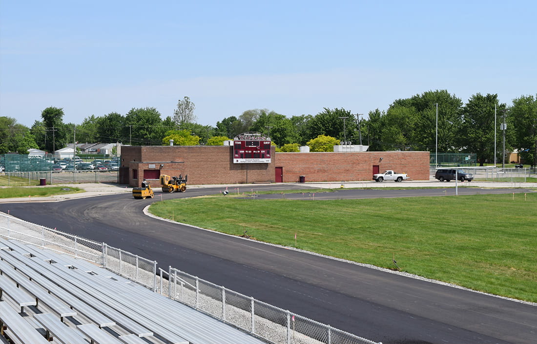 Southgate Community Schools' new track