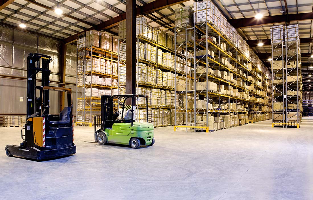 Warehouse interior photo