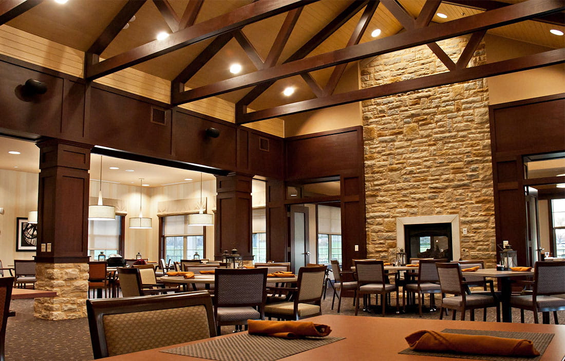 Saint Leonard Senior Living Community Dining Room