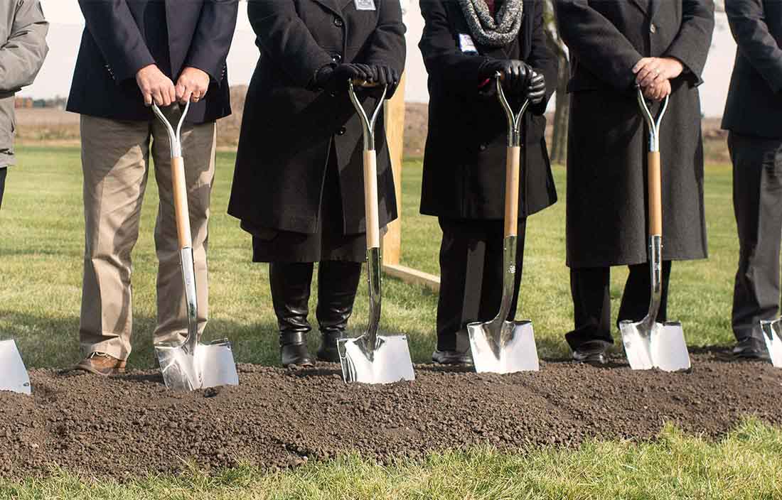 Groundbreaking of The Lodge at Evenglow photos courtesy of Evenglow Senior Living. Photographer: CBC Photography.