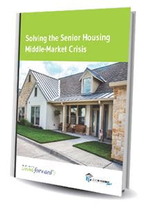 Report cover for the senior housing middle-market crisis report