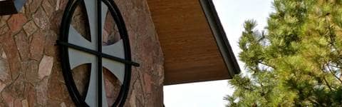 Benedictine Sisters of St. Martin Monestary exterior cross